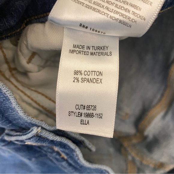 Citizens of Humanity || Ella Mid Rise Slim Jeans in Sundial Blue 29 - Picture 8 of 11